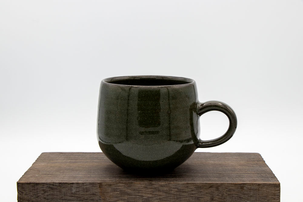 コーヒーカップ 黒 – 陶工房 三寿