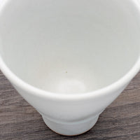 灰釉フリーカップ 純白