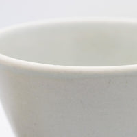 灰釉フリーカップ 純白